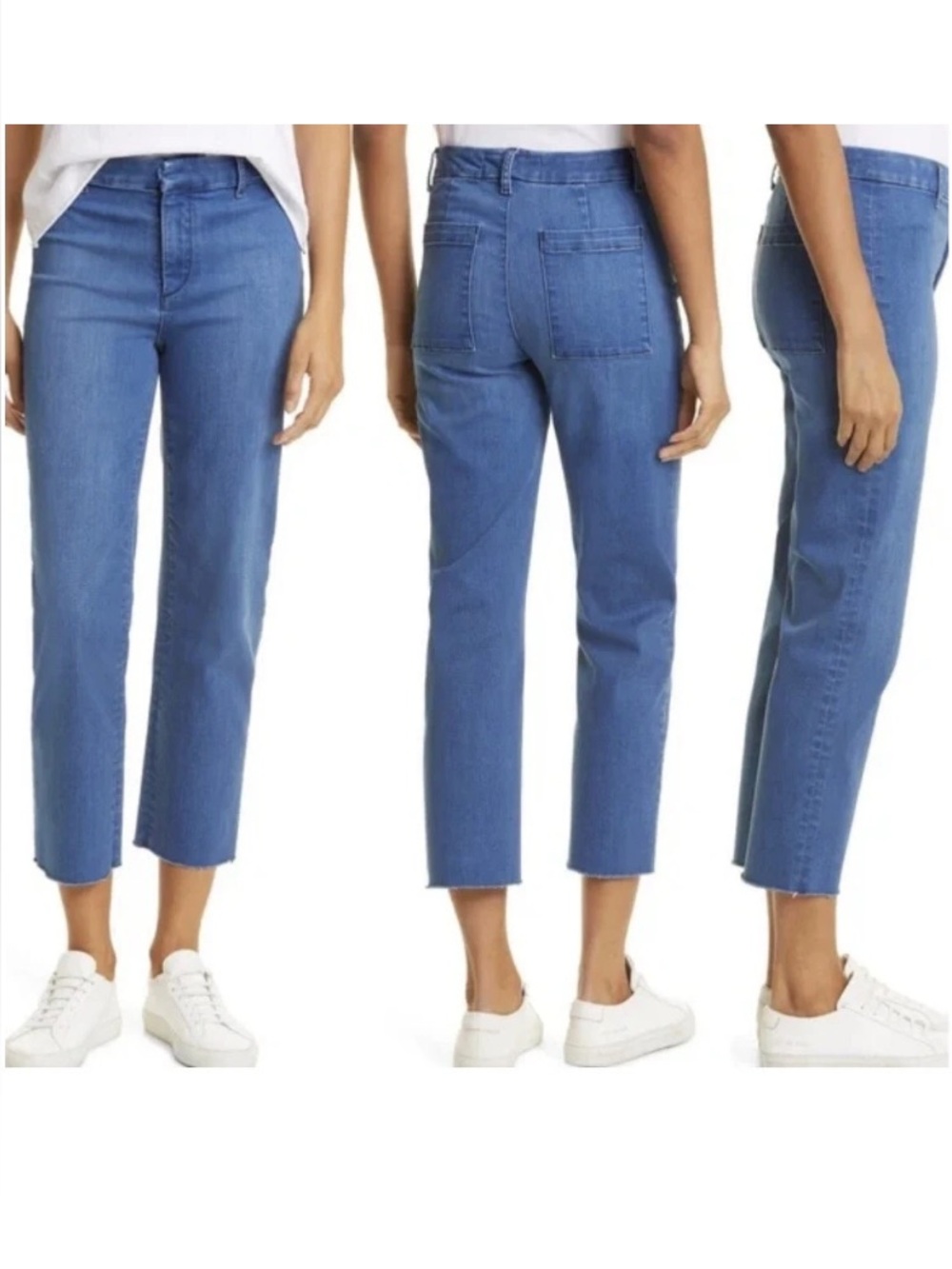 Frank & Eileen Kinsale Jeans Cropped Stretch Denim Pants
